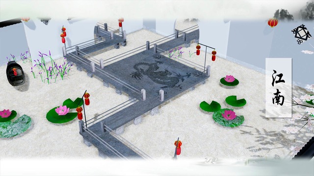 【中国风】烟水江南岸·新春 - ステージ