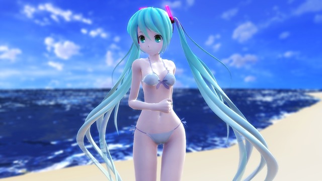 まこミクさん改水着ver