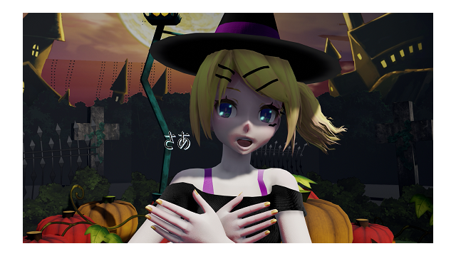 Happy Halloween・モーション＆カメラ