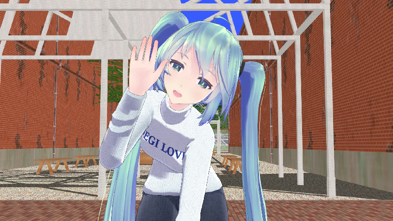 mmd コレクション リタだけの純情スカート