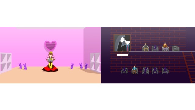 青い部屋＆ピンクの部屋