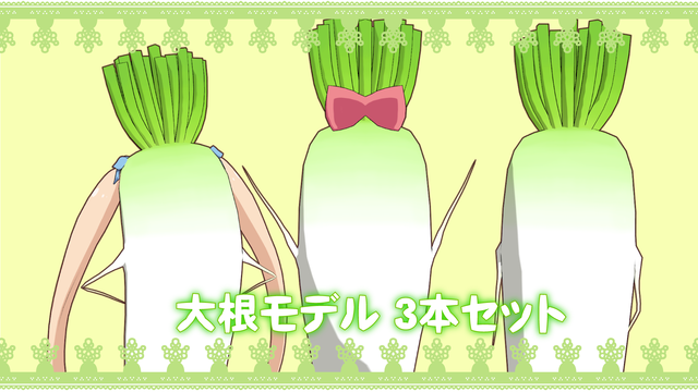 【ナイセン産】大根モデル３本セット