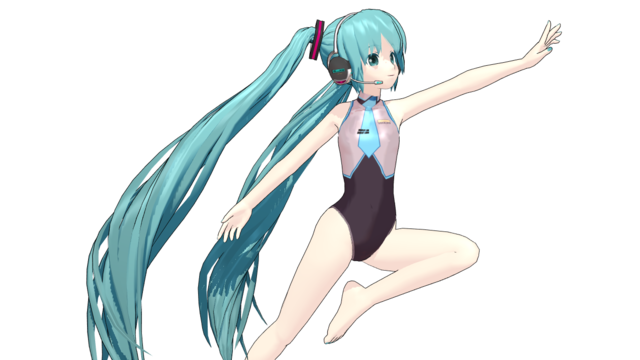 初音ミク(レオタード)