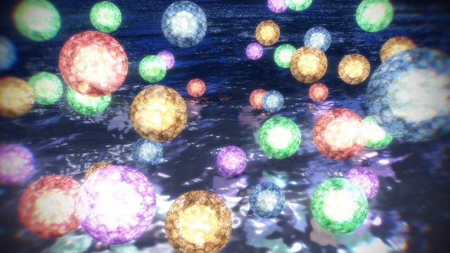 模細工ガラス風照明