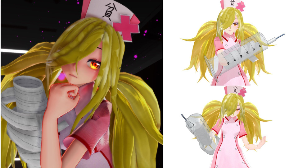 贫乏神が!model  DL（原作風）