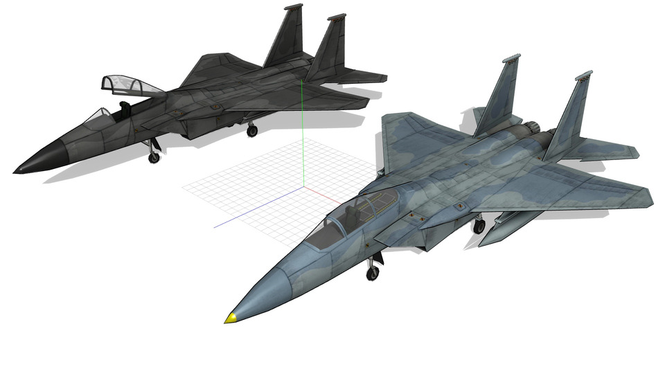 F-15C MMDモデル