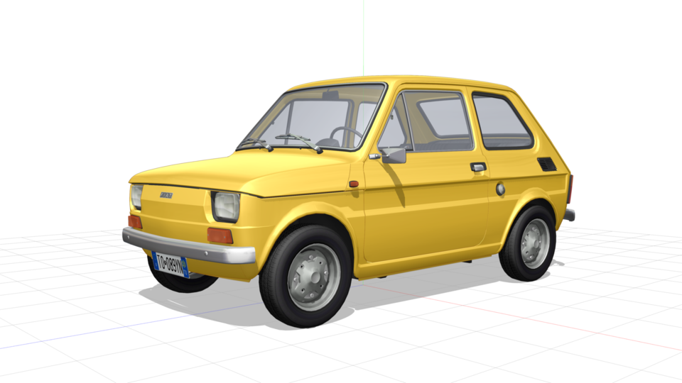 MMD_フィアット126_Ver100_配布用