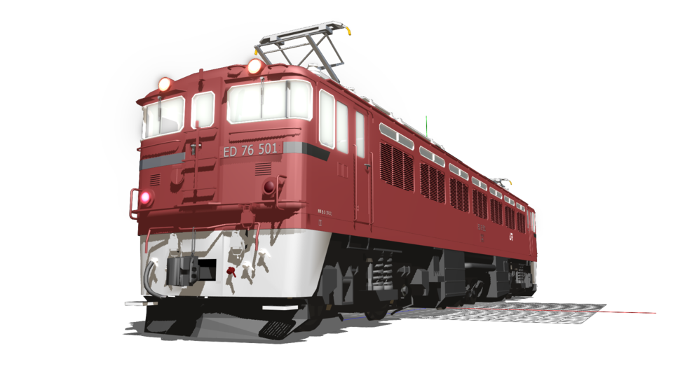 【MMD鉄道】国鉄ED76形500番台電気機関車
