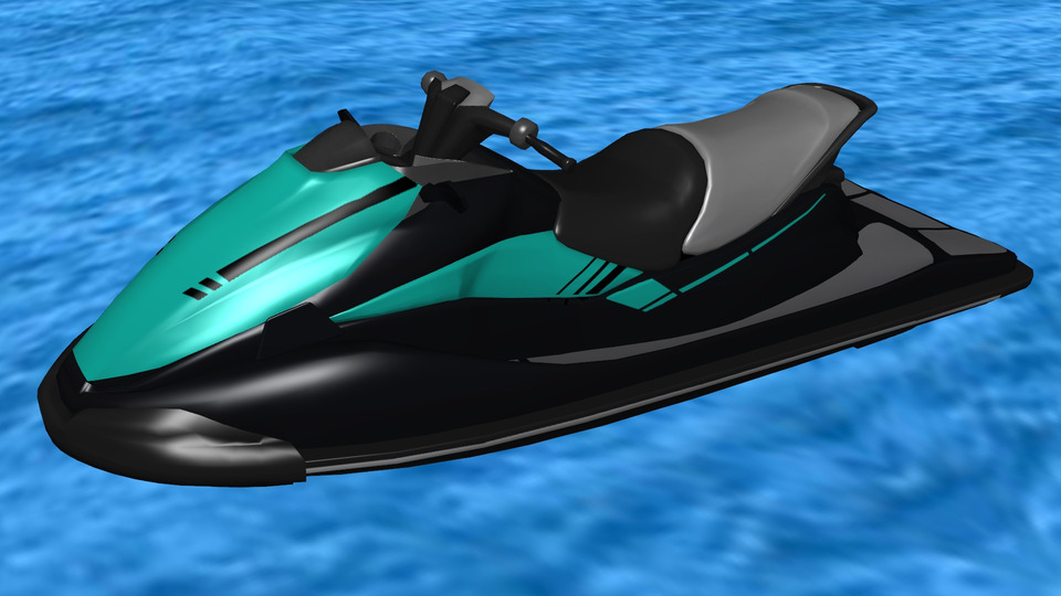 マリンジェット2MMDモデル