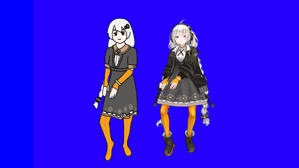 おどる紲星あかり　モーション