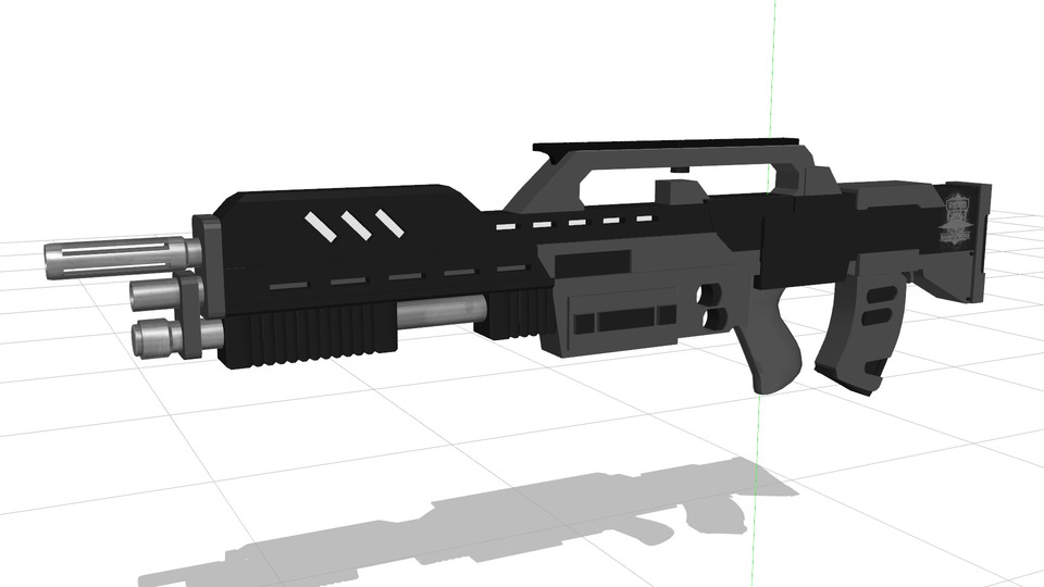 モリタアサルトライフルMMDモデル