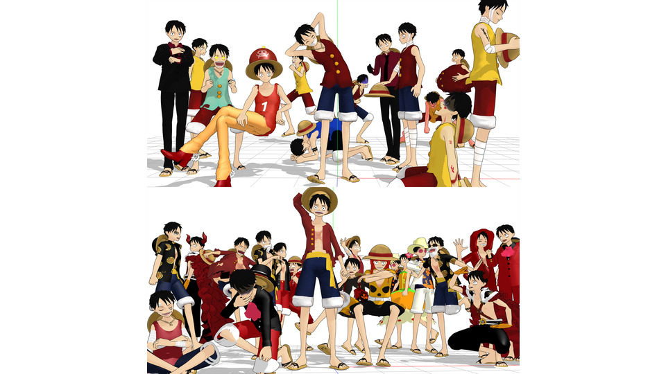 土司式Monkey・D・luffy2.0