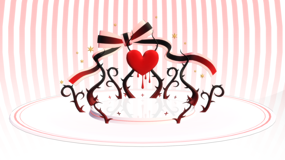 お皿のステージ