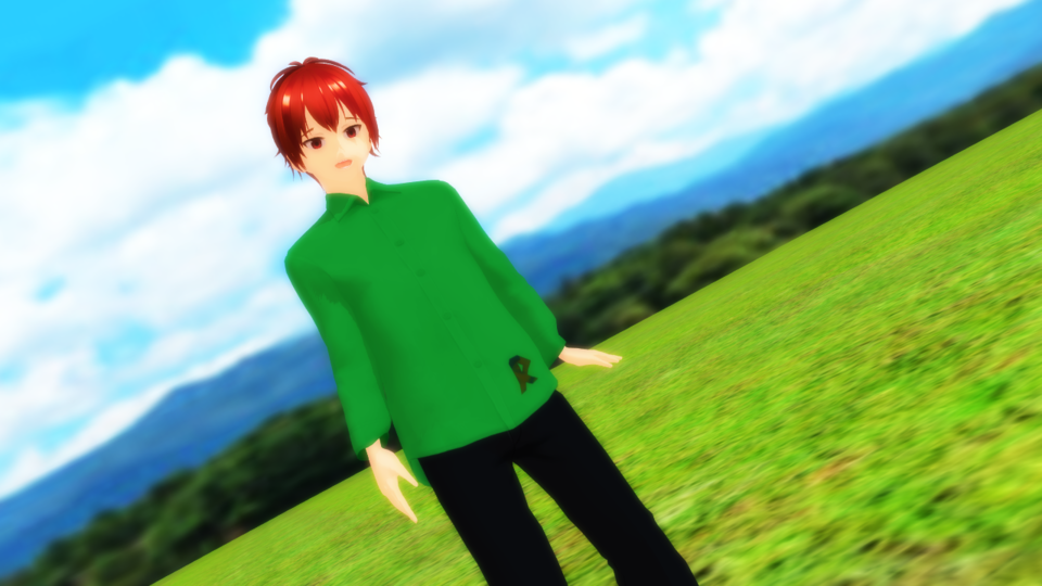 ゆず式Ryoくん 非公式MMDモデル