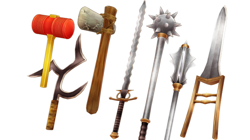 壊せる武器セットver2.0