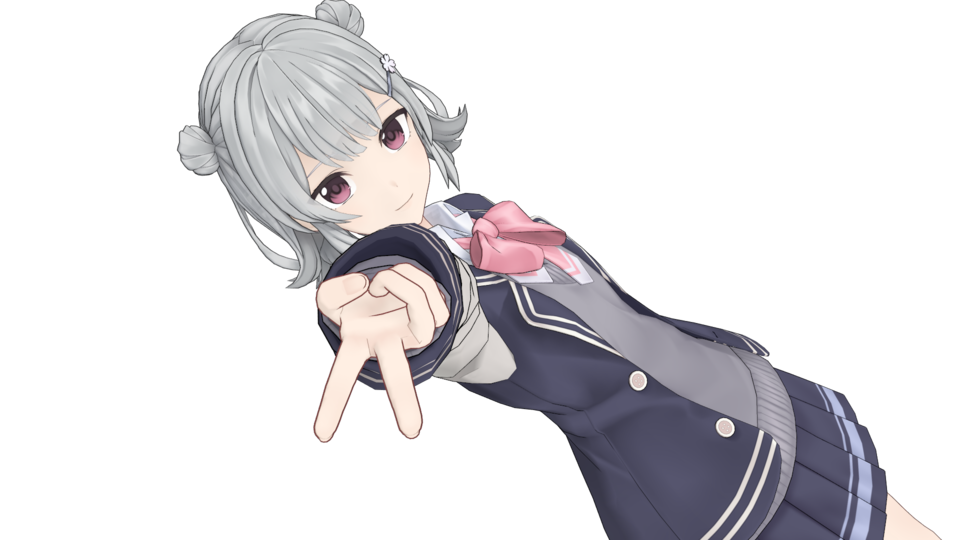 ギャルピース ポーズ Gal Peace Pose Bowlroll