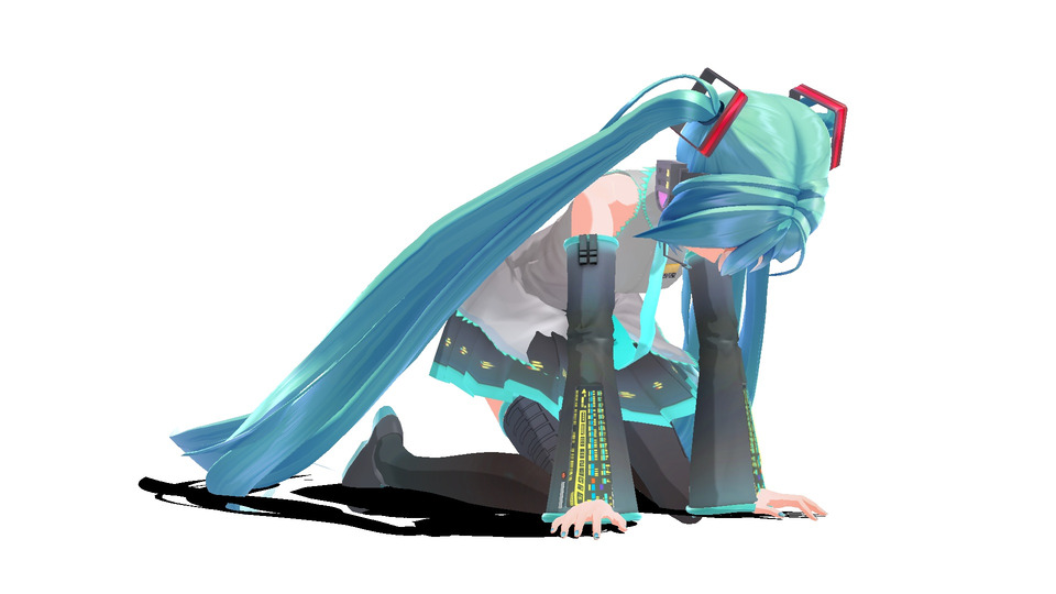 【MMD】四つんばい中腰