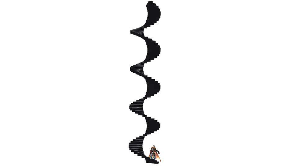 ねね式螺旋階段