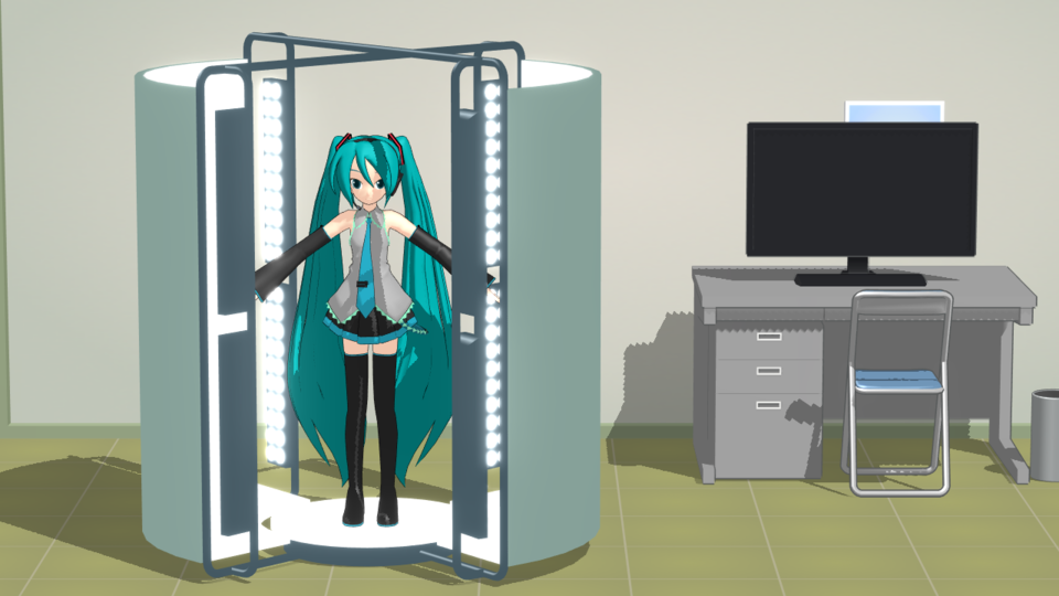 全身3Dスキャナ v2