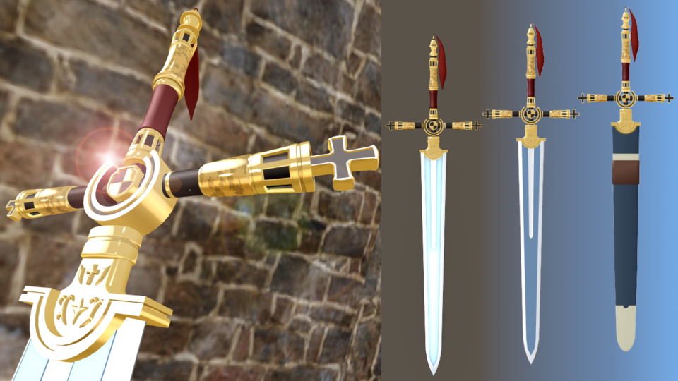 コスプレ小道具剣エクス姫様拷問即購入可能