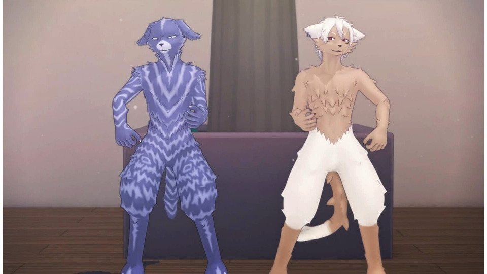 喫茶もふ専MMDモデル_ver1.01