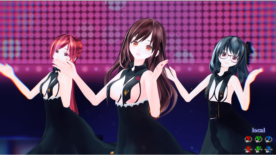 パイパイ仮面でどうかしらん？　リップ表情目線