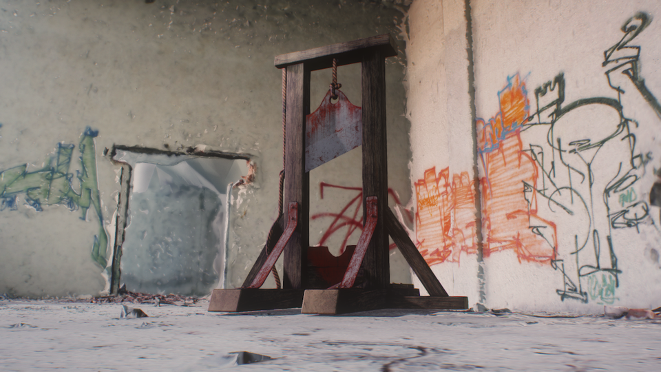 【MMDモデル】old_guillotine