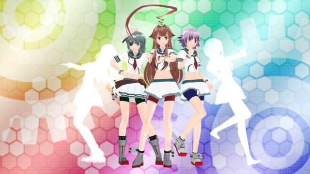 【MMD艦これ】球磨　ver1.2　テストモデル