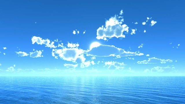 スカイドーム(微かなもやの青空) VOL.TQ1