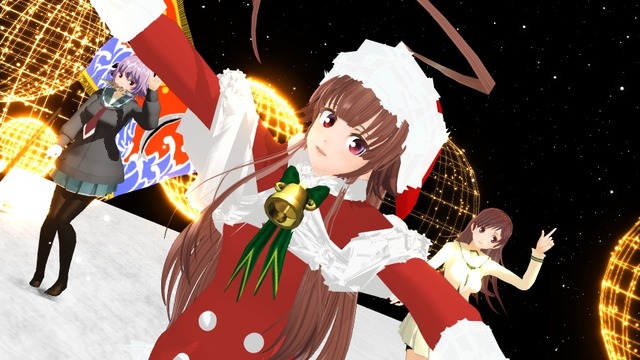 【MMD艦これ】球磨サンタ_タイプA　テストモデル