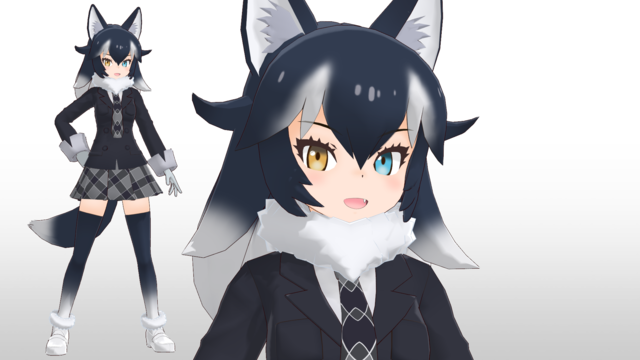 タイリクオオカミ　アニメ版Ver.He