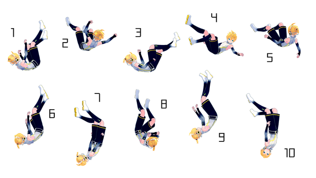 【MMDポーズ配布】ポーズ12