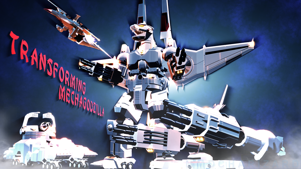 Transforming MechaGodzilla
