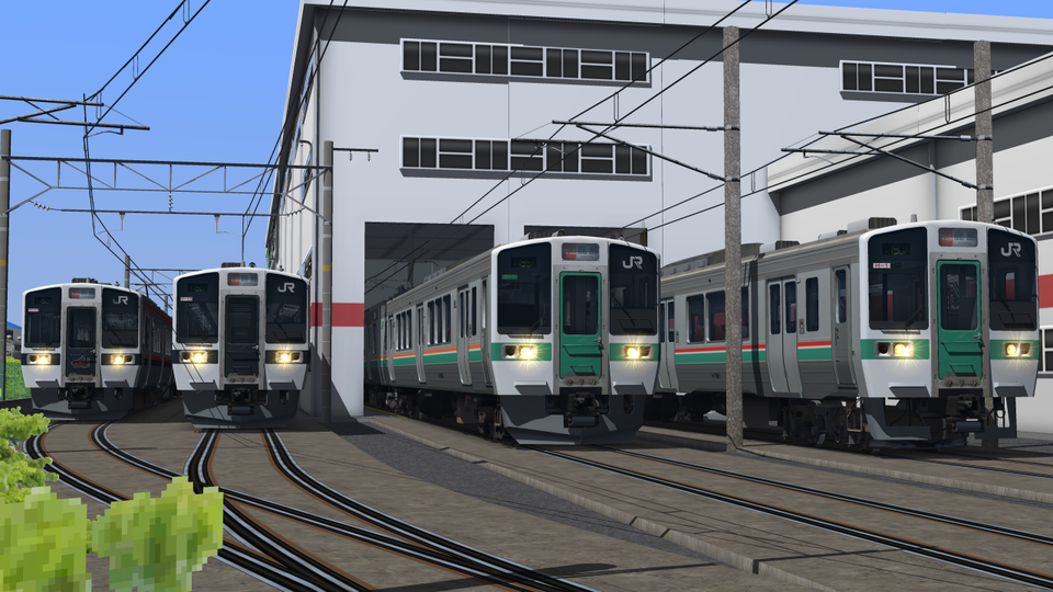 【RailSim】JR東日本 719系