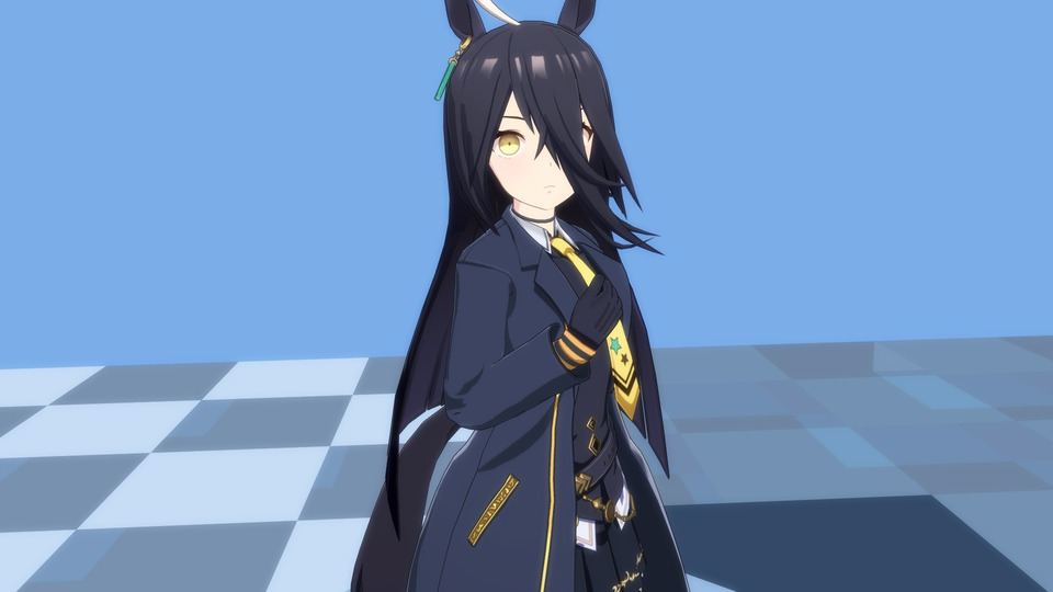 マンハッタンカフェ勝利モーション