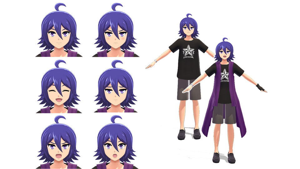 涼野ユウ(夏服黒)ver.2.01