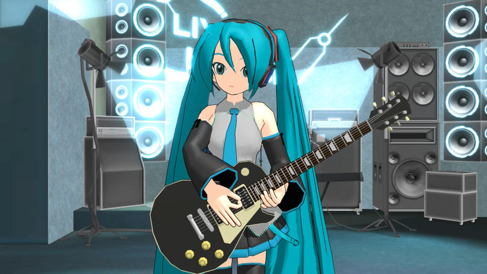 MMDギター演奏「ヒバナ」ギターモーション配布用