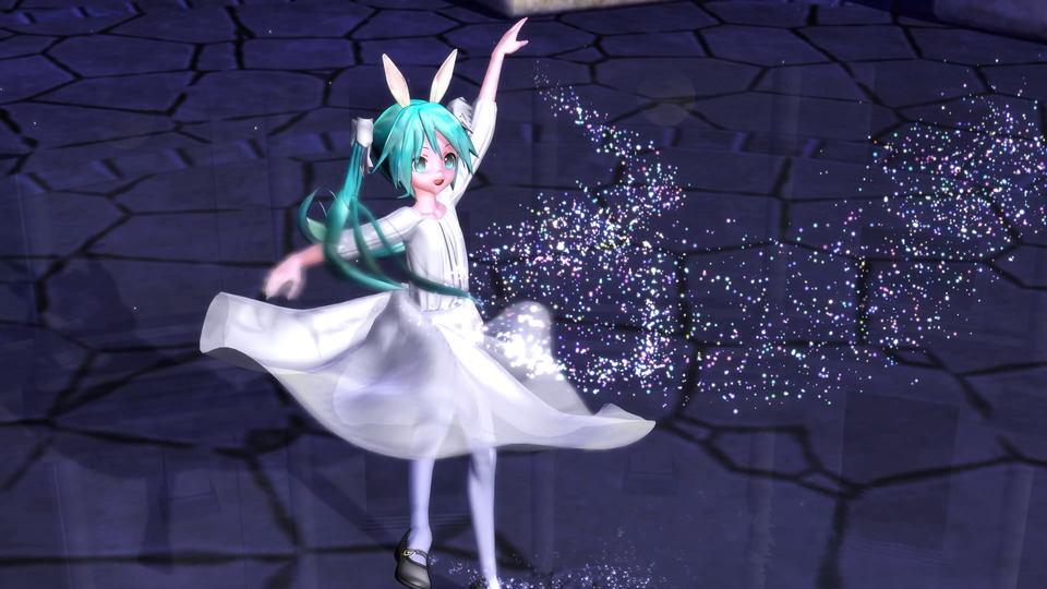 あぴミクフォーク白ワンピ_100