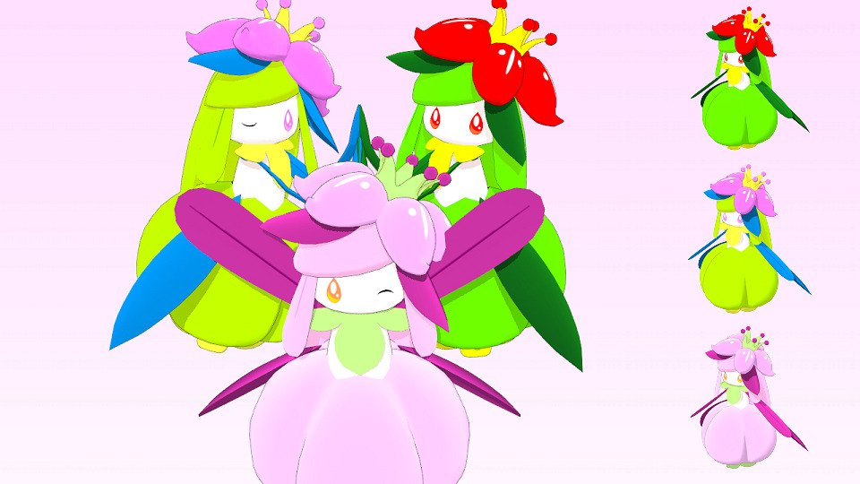 【MMDポケモン】ドレディアv120
