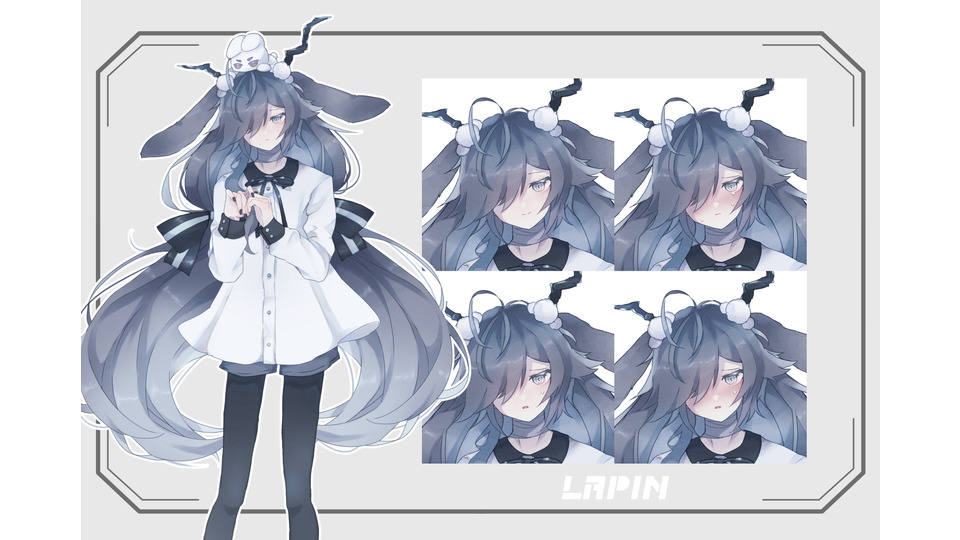 仄淀ジトル-Lapin-立ち絵