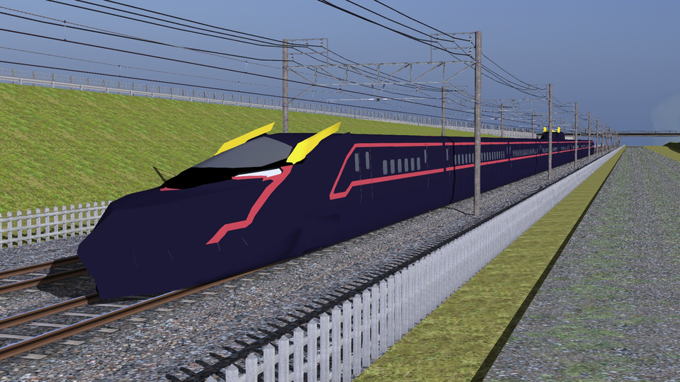 【RailSim】漆黒の新幹線