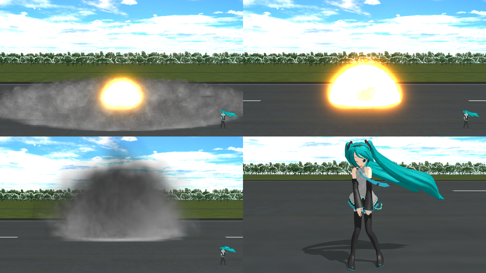 爆発エフェクト用のデータ