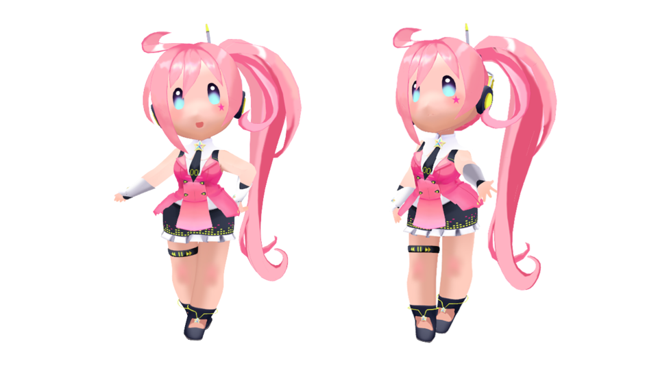 Uni Chibi MMD