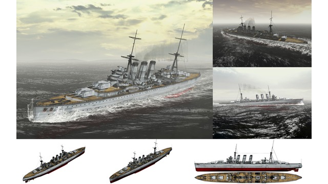 MMD用モブ重巡洋艦1930セット