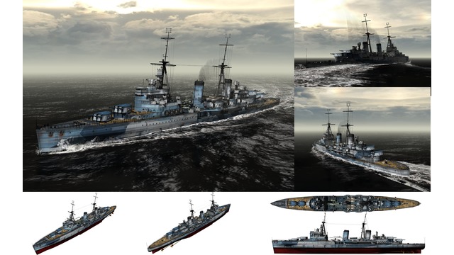 MMD用モブ軽巡洋艦1940セット