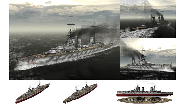 MMD用モブ巡洋戦艦1915セット