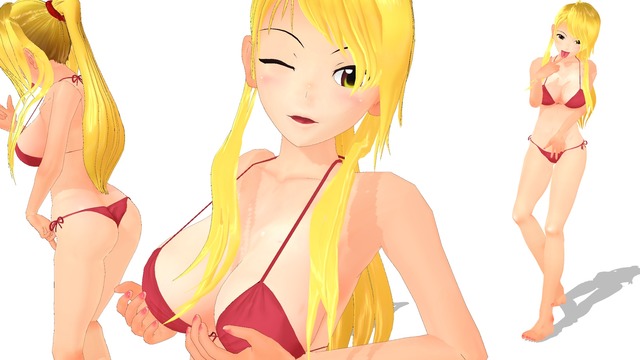 リサ(水着)Ver3.1.1【MMDオリキャラ】