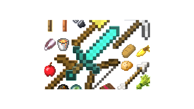 MMD Minecraft Items&block 1.0