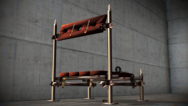 ギロチン拘束台