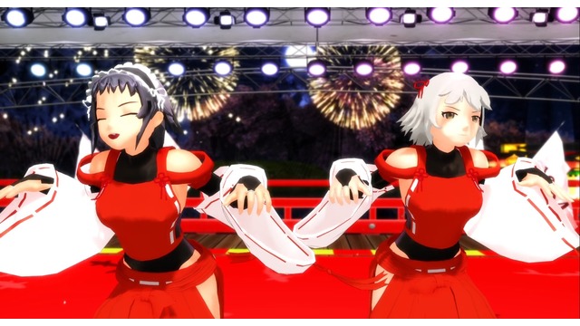 撫子色ハート カメラモーション